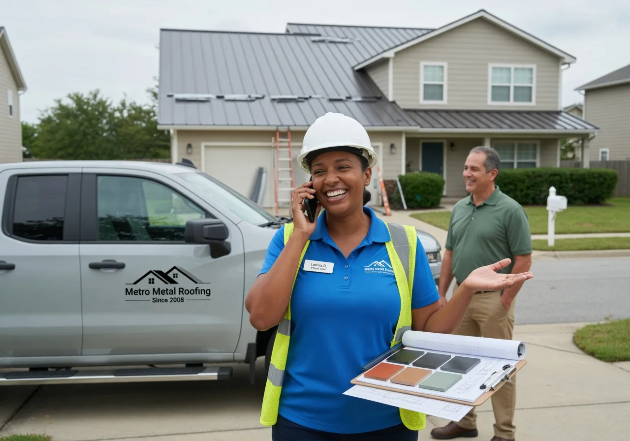 Storm Damage Metal Roof Repair in Carmel By The Sea, CA